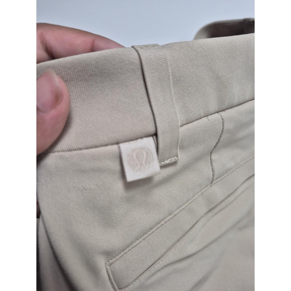 Lululemon Men's ABC Trouser Pant Classic Fit LM5AR2S Size 34x28 Tan - Picture 3 of 9